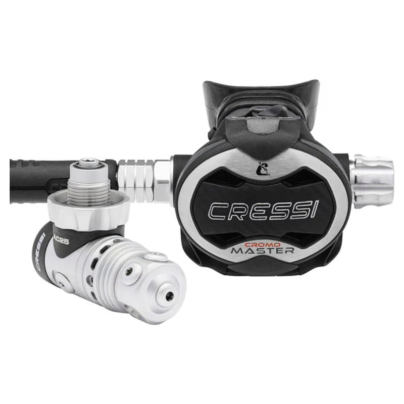 Cressi AC25m-Master Cromo Yoke Scuba Diving Regulator - DIPNDIVE