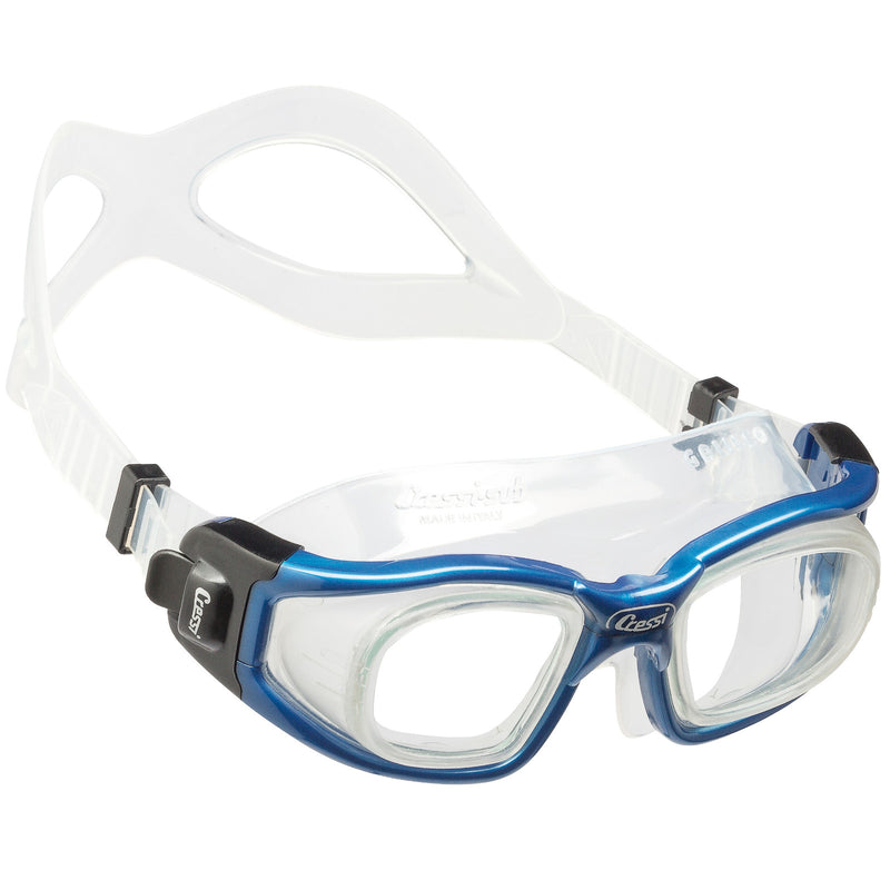 Cressi Swim Galileo Tempered Glass Lenses Goggle - DIPNDIVE