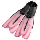 Used Cressi Agua Full Foot Fins - Pink - US Man 7/8 | US Lady 8/9 | EU 39/40 - DIPNDIVE