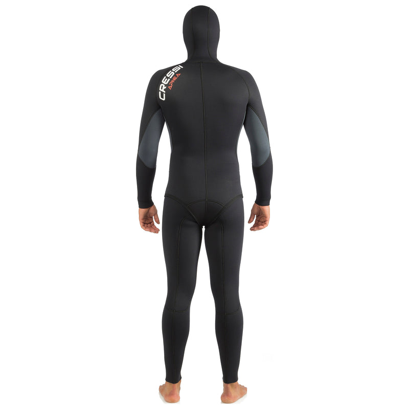 Open Box Cressi 7mm Apnea Freediving Spearfishing Wetsuit - Black - 2X-Large/6