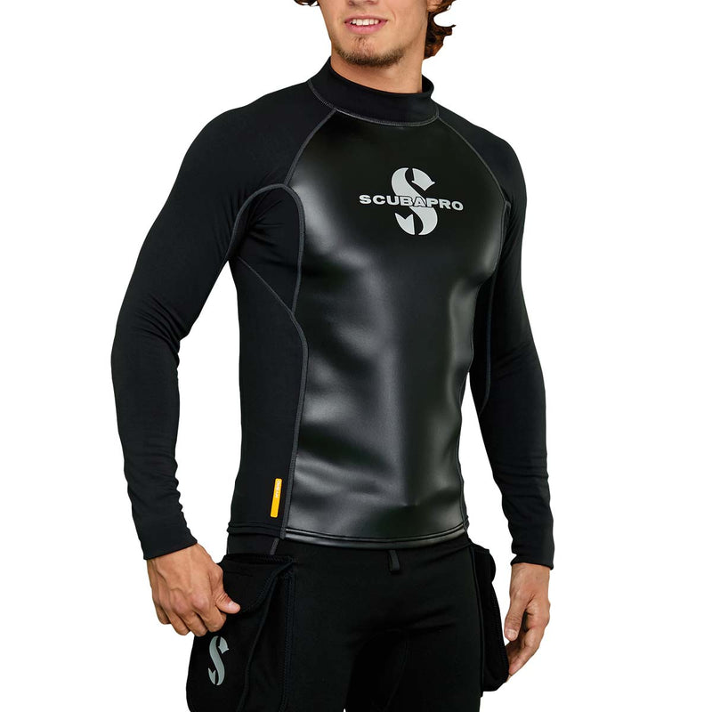 Open Box ScubaPro Men's Hybrid Thermal Long Sleeve Top - Size: 3X-Large - DIPNDIVE