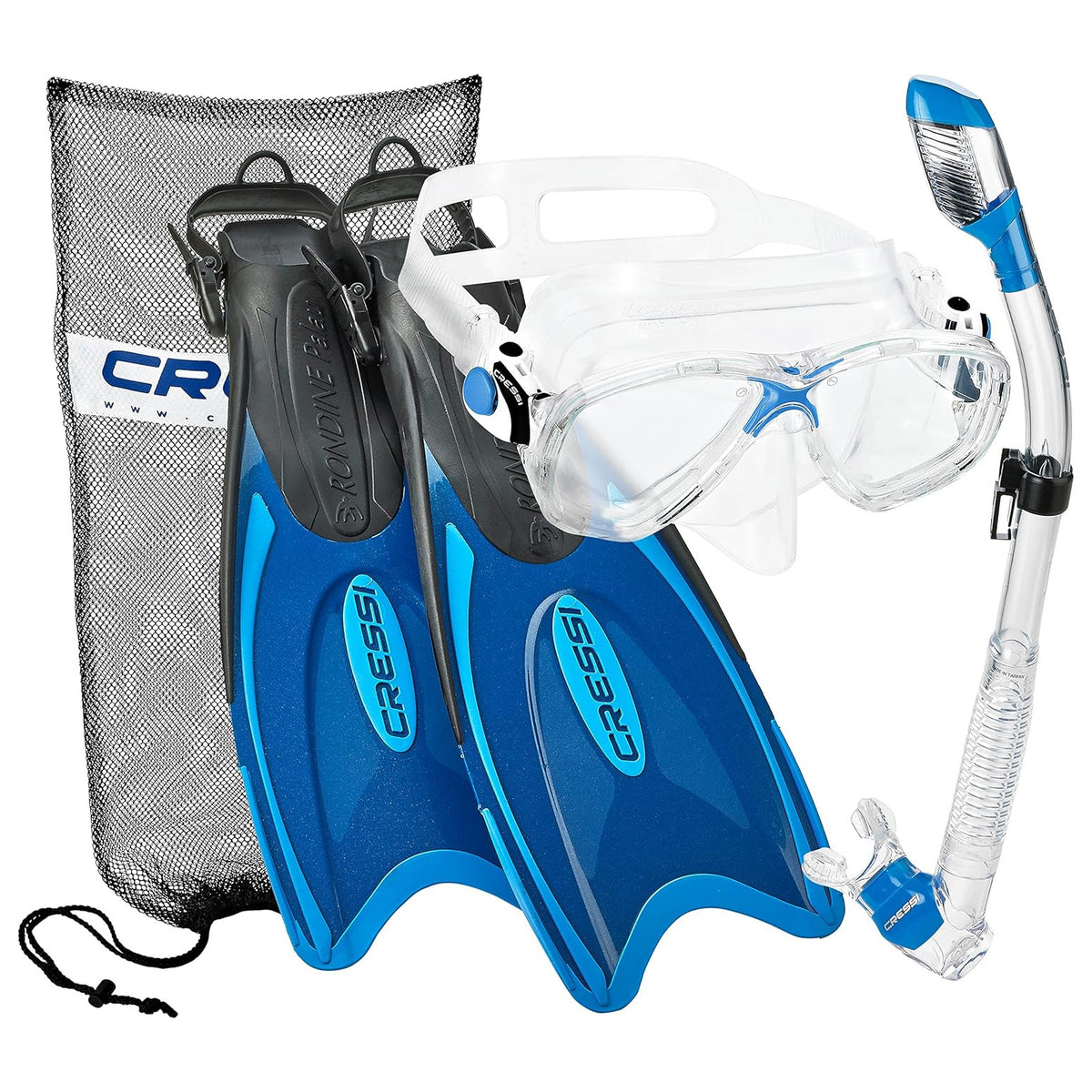 KIT PALMES MASQUE TUBA DE SNORKELING OCEO KIT PALMES MASQUE TUBA DE SNORKELING OCEO