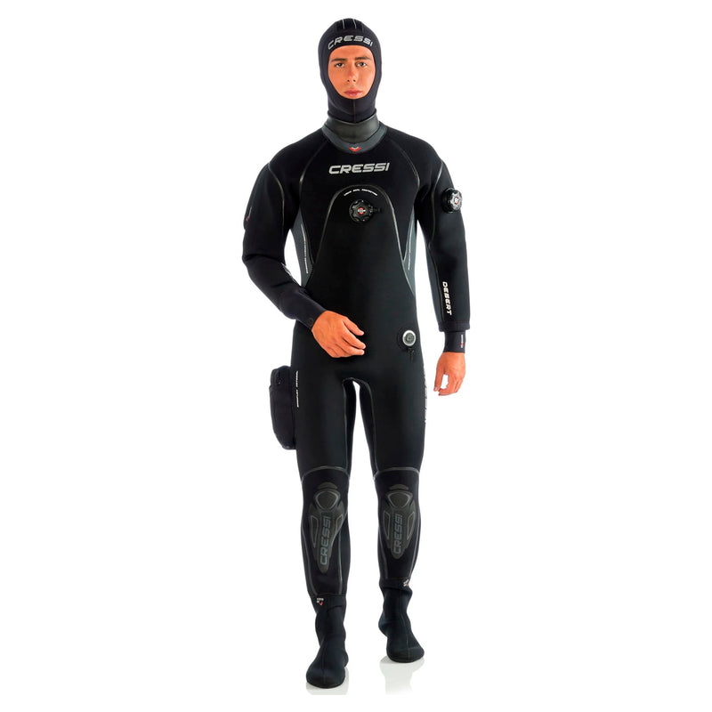 Cressi 4mm Man Desert Scuba Diving Drysuit - DIPNDIVE