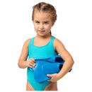 Used Cressi Kids Mini Light Floating Swim Fins - Azure - 34/35 - DIPNDIVE