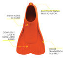 Cressi Kids Mini Light Floating Swim Fins - DIPNDIVE