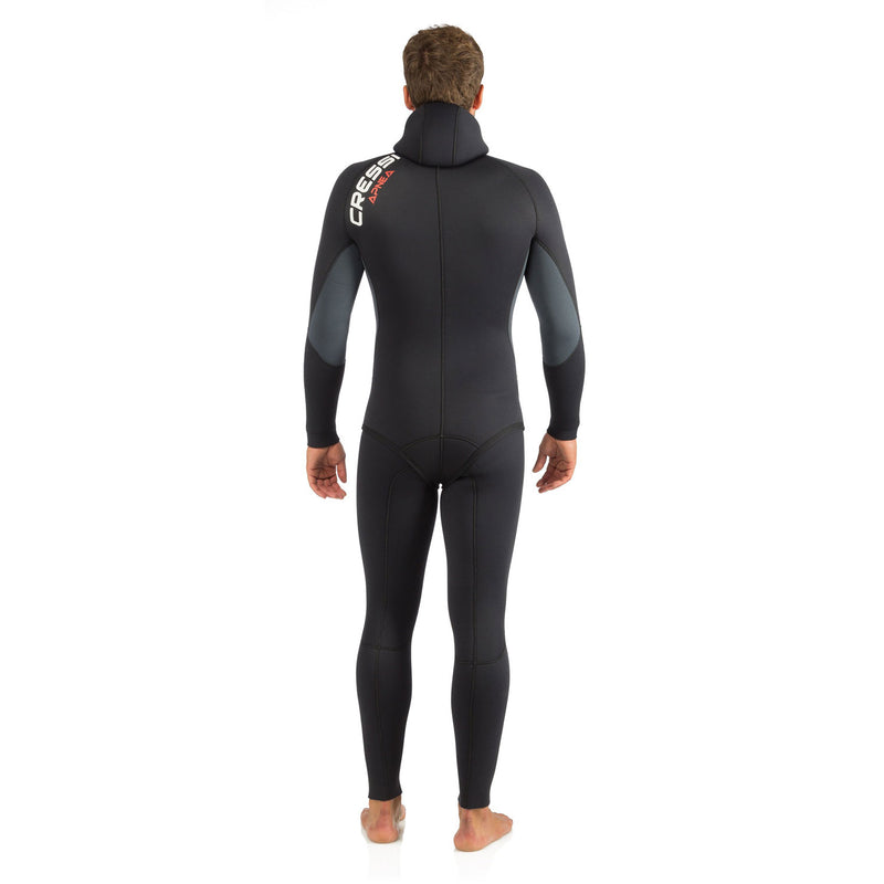 Used Cressi Apnea 2-Piece 5mm Freediving Spearfishing Wetsuit-Small