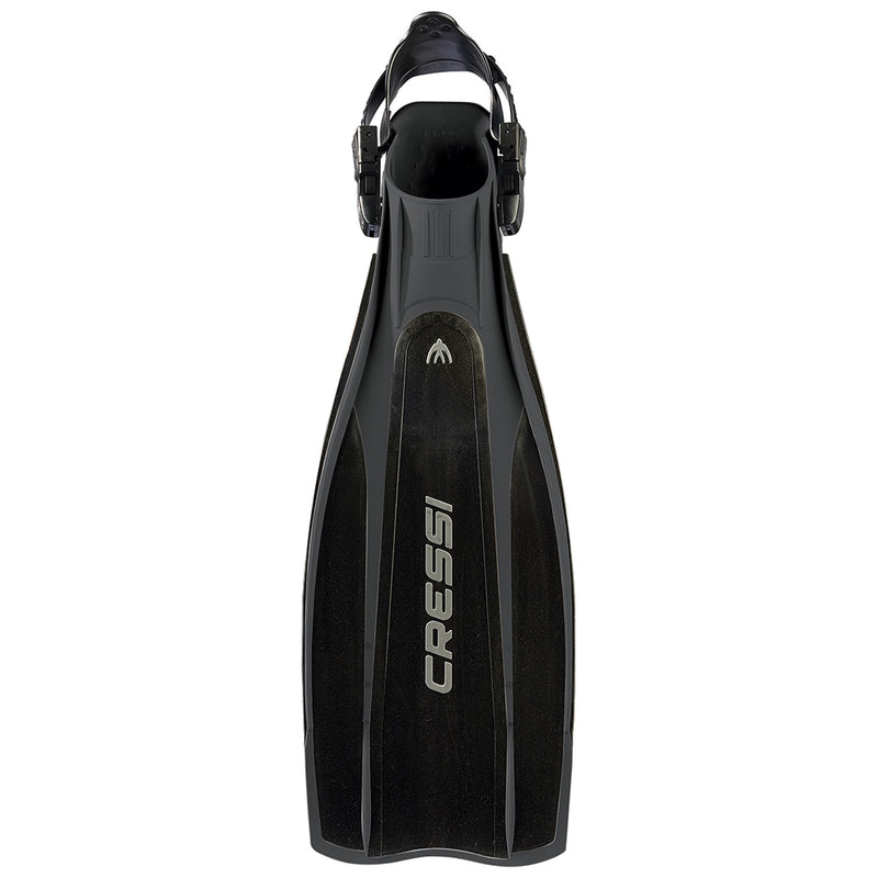 Used Cressi Pro Light Open Heel Scuba Dive Fins - Black, Size: XX-Large - DIPNDIVE