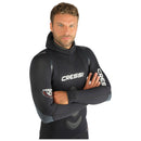 Open Box Cressi 7mm Apnea Freediving Spearfishing Wetsuit - Black - 2X-Large/6 - DIPNDIVE