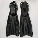 Open Box Tusa Open Heel Solla Dive Fins-Black-Small - DIPNDIVE