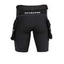 Open Box ScubaPro Men's Hybrid Cargo Shorts - Black - Medium - DIPNDIVE