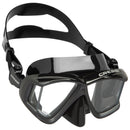 Used Cressi Liberty Quattro Spe Scuba Diving Mask - Black/Graphite - DIPNDIVE