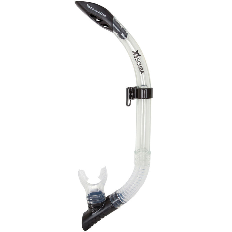 Used XS Scuba ByPass Elite Snorkel-Clear