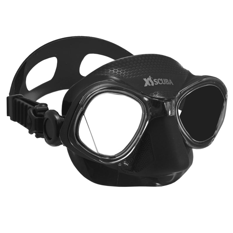 Used XS Scuba Mikros Dive Mask - Black Silicone