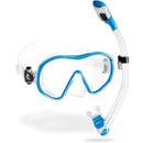 Cressi F-Dual and Supernova Dry Snorkel Combo - DIPNDIVE