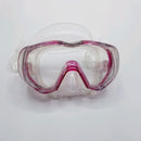Used Tusa M-3001 Freedom Tri-Quest Dive Mask-Bougainvillea Pink - DIPNDIVE