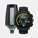Suunto Ocean Dive Computer with Tank Pod Combo - All Black - DIPNDIVE