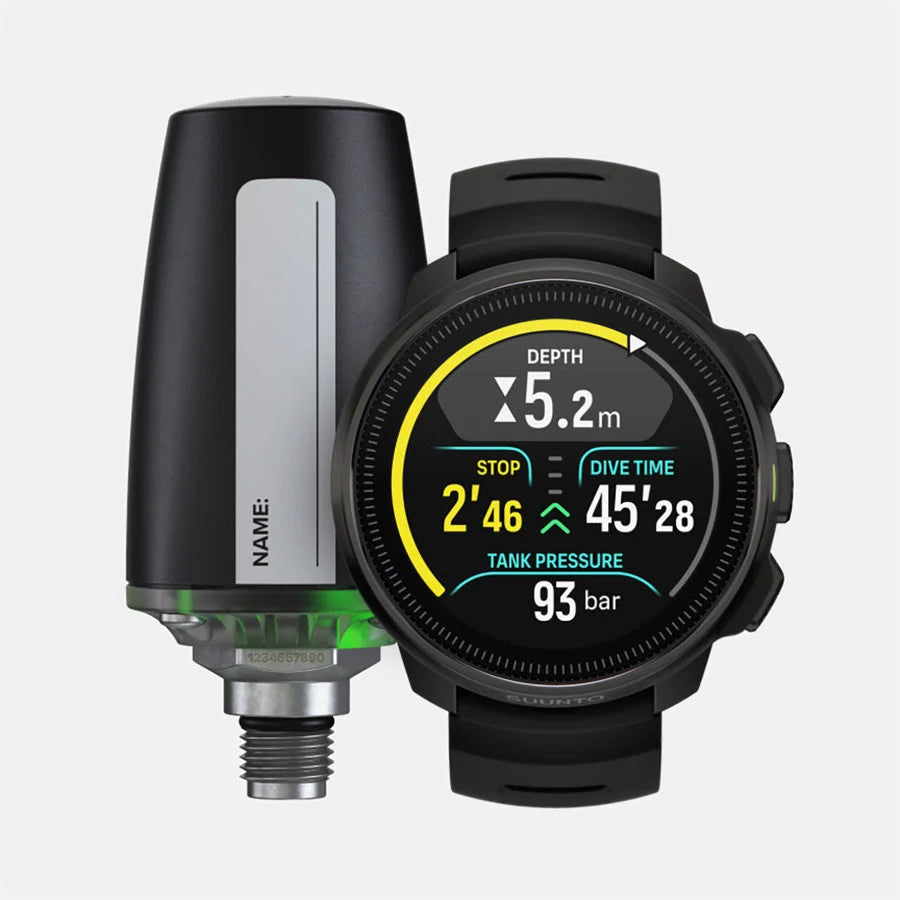 Suunto Ocean Dive Computer with Tank Pod Combo - All Black | DIPNDIVE