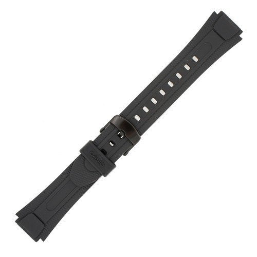 Open Box Casio 18mm Black Resin Band 10194983 - DIPNDIVE