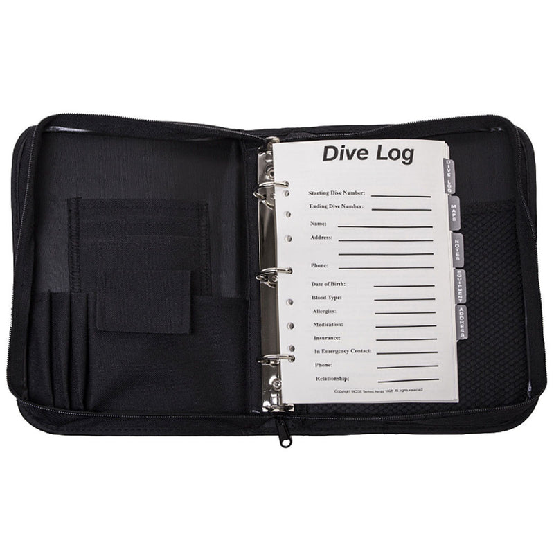 Trident Dive Log Book Red Accessory - DIPNDIVE