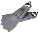 Open Box Hollis F-1 LT Scuba Diving Technical Diving Fin, XL -Grey - DIPNDIVE