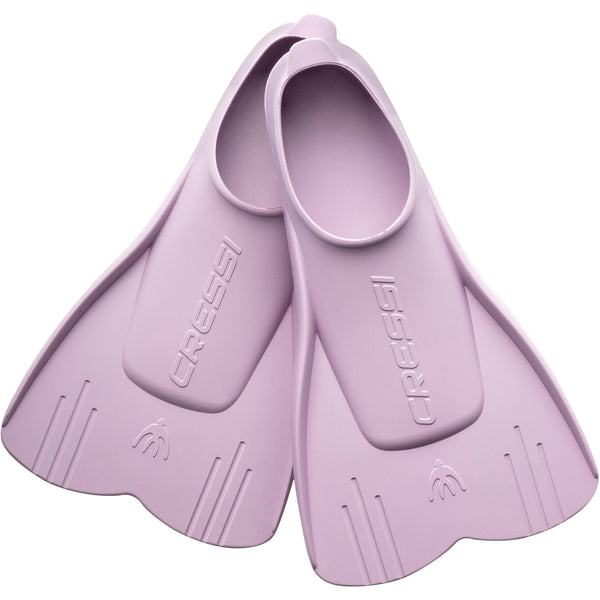 Open Box Cressi Kids Mini Light Floating Swim Fins - Lilac, Size - 32/33 - DIPNDIVE