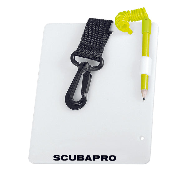 ScubaPro Fluorescent Writing Slate for Diving - DIPNDIVE