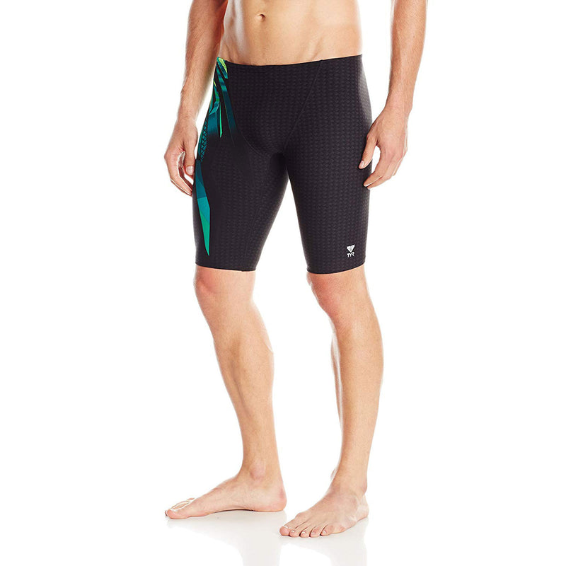 TYR Sport Men's Bravos All Over Jammer Swimsuit - DIPNDIVE