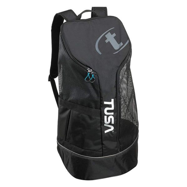 Used Tusa BA-0103 Mesh Backpack - Black - DIPNDIVE