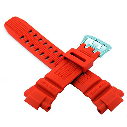 Open Box Casio #10370830 Genuine Factory Replacement Band for G Shock Watch Model GW3000M-4AV (Orange) - DIPNDIVE