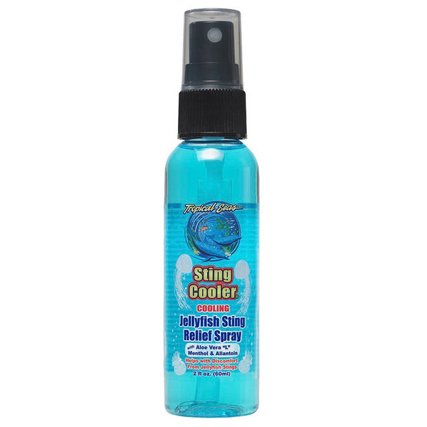 Land Shark Tropical Seas Sting Cooler Jellyfish Sting Relief Spray 2oz - DIPNDIVE