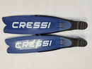 Used Cressi Gara Modular Impulse Fins for Freediving - Blue Metal, Size: 40/41 - DIPNDIVE