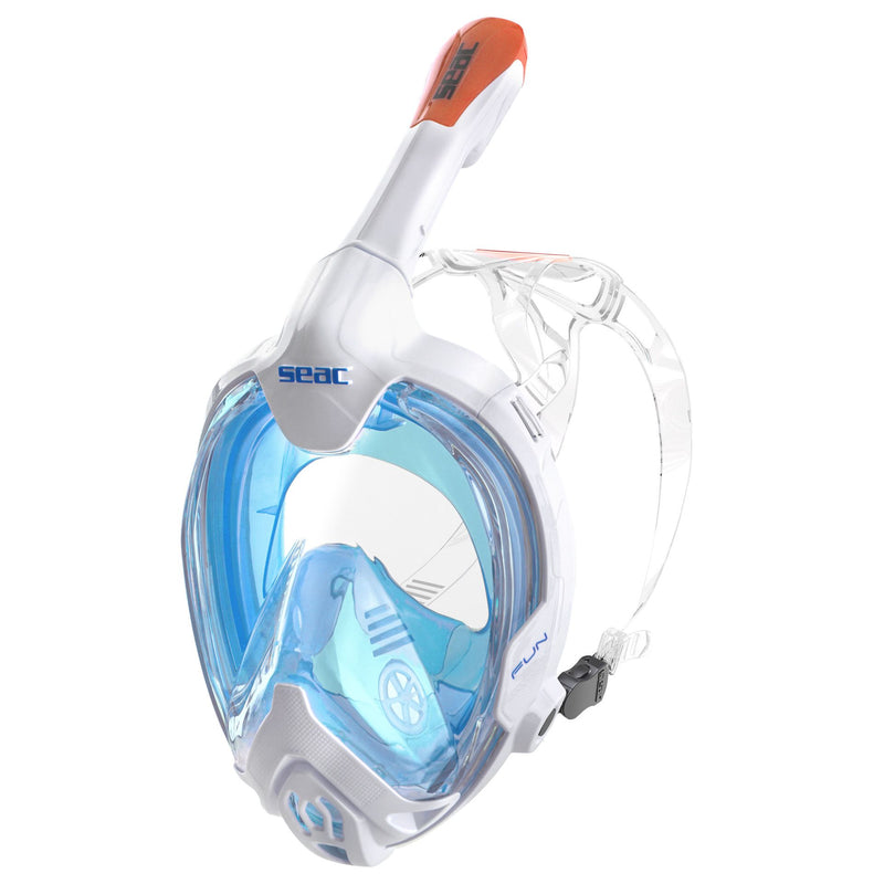 Seac Magica Fun Full Face Snorkeling Mask for Children 10+ and Small Faces - DIPNDIVE