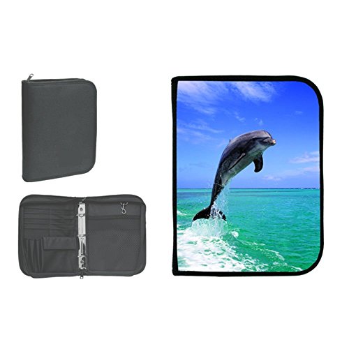 Open Box Innovative Scuba Concepts 3-Ring Binder Log Book With Insert Accessories-Live Dolphin - DIPNDIVE