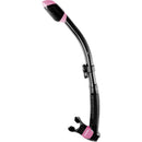 Used Cressi Supernova Dry Adult Size Snorkel-Silver / Black - DIPNDIVE