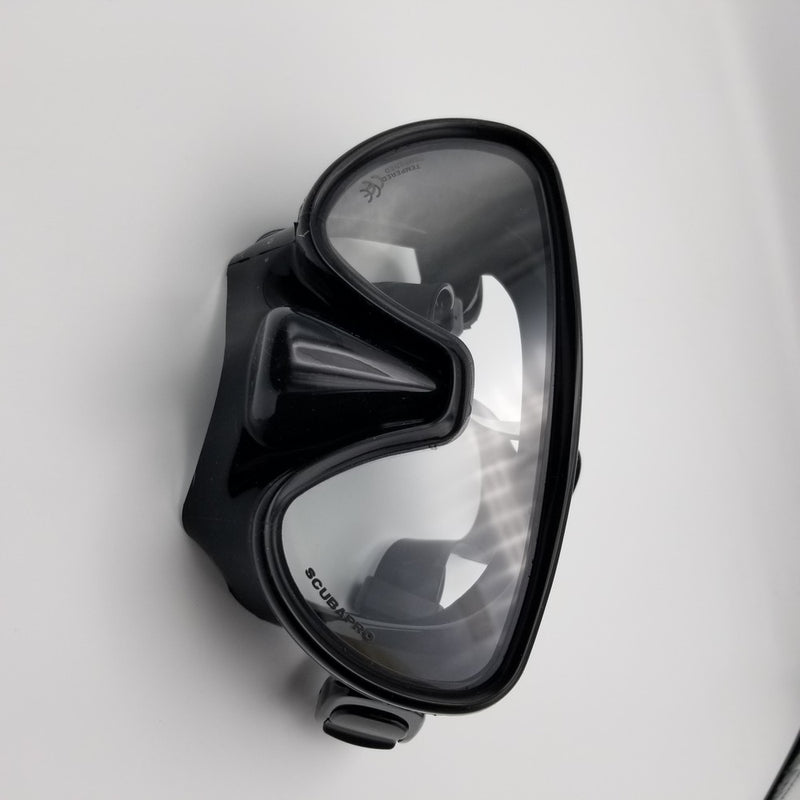 Used ScubaPro Mini Frameless Mask - Black - DIPNDIVE