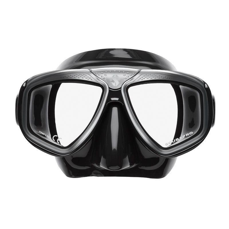 Open Box ScubaPro Zoom Evo Dive Mask - Color: BLK/Silver - DIPNDIVE
