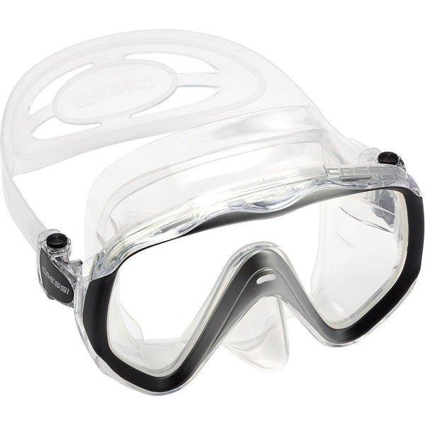 Open Box Cressi Liberty Dive Mask-Black / Clear - DIPNDIVE