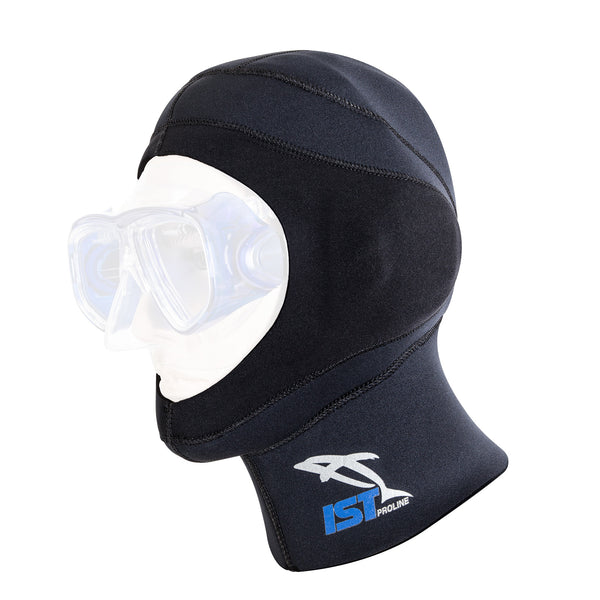 Open Box IST Dual-Layer 5 mm Neoprene Dive Hood, Size: XX-Large - DIPNDIVE