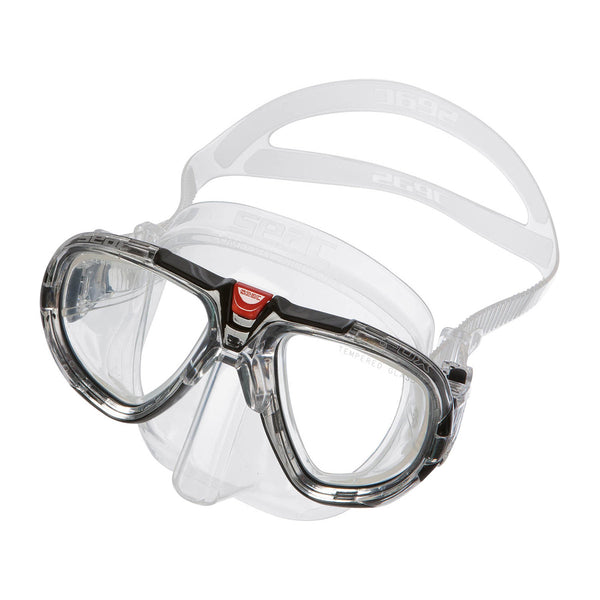 Used Seac Fox High-End Dual Lens Mask - Black - DIPNDIVE