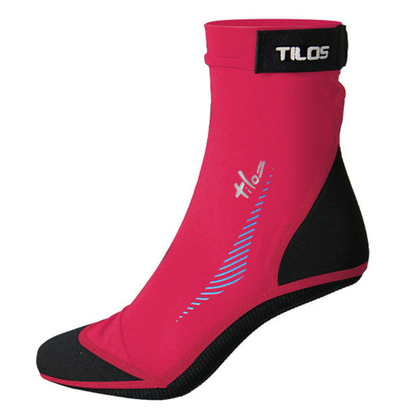 Open Box Tilos 2.5mm Sport Skin Sock (Pink, XS - Size 4-5) - DIPNDIVE