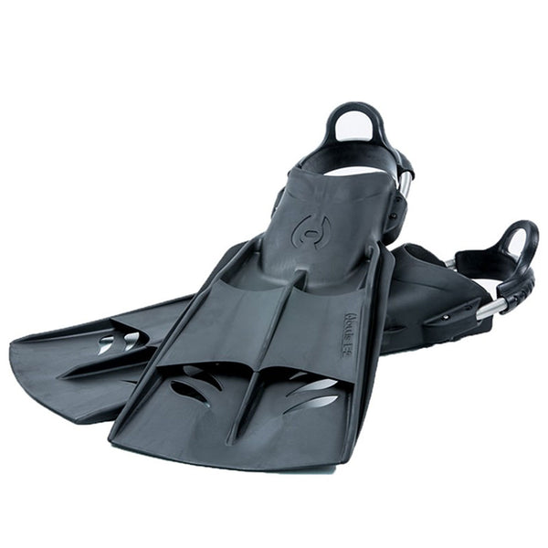 Used Hollis F2 Dive Fins - Black - Small / US M:4-6 - W:5.5-7.5 - DIPNDIVE