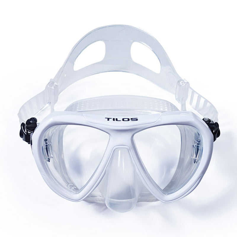 Open Box Tilos Revo Mask w/UFIT Tech-White - DIPNDIVE