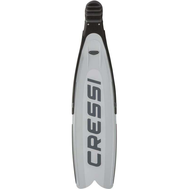 Used Cressi Gara Modular Impulse Fins for Freediving - White, Size: 40/41 - DIPNDIVE