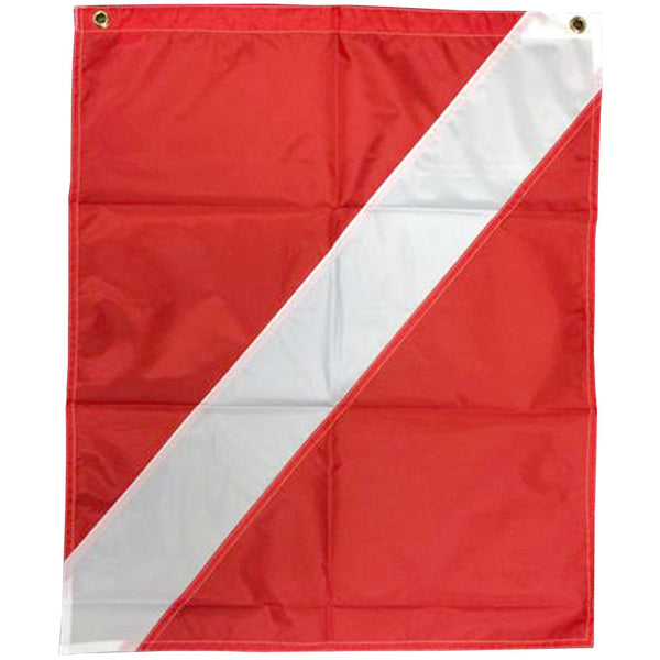 Trident Nylon Flag With Grommets - DIPNDIVE