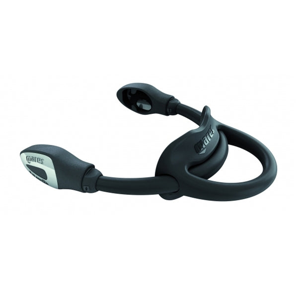 Open Box Mares Bungee Fin Strap (pair) - Black, Size: Regular - DIPNDIVE