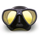 Used Riffe Nekton Mask Black / Amber - DIPNDIVE
