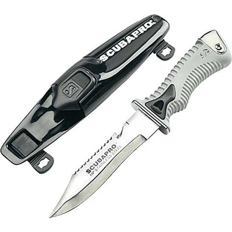 Scuba Pro K6 Stainless Knife - Black - DIPNDIVE