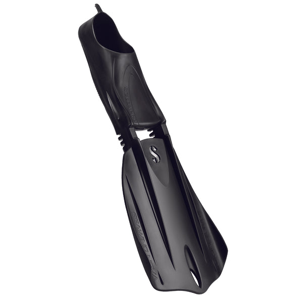 Open Box ScubaPro Seawing Nova Full Foot Fins - Black, Size - SM - DIPNDIVE