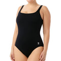 TYR Women's Solid Aqua Controlfit Swimsuit - DIPNDIVE