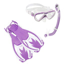Cressi Junior Rocks Dry Mask Fin Snorkel Set - DIPNDIVE